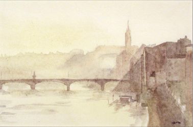 1994 008   I Kenn E Stadt   Aquarell 1994 008   I Kenn E Stadt   Aquarell